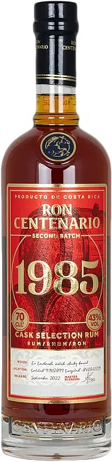 Levně Centenario Rum 1985