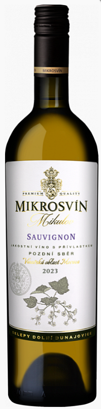 Mikrosvín Sauvignon Pozdní sběr 2023