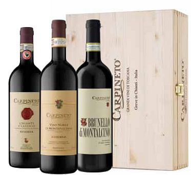 Levně Set 3 ksI Grandi Classici Toscani 3ks Gift Box Carpineto