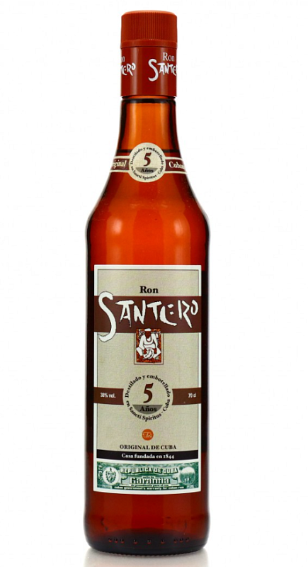 Rum 5 YO Santero 38% 0,7l