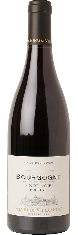 Henri de Villamont Bourgogne Pinot Noir Prestige Rouge 2022